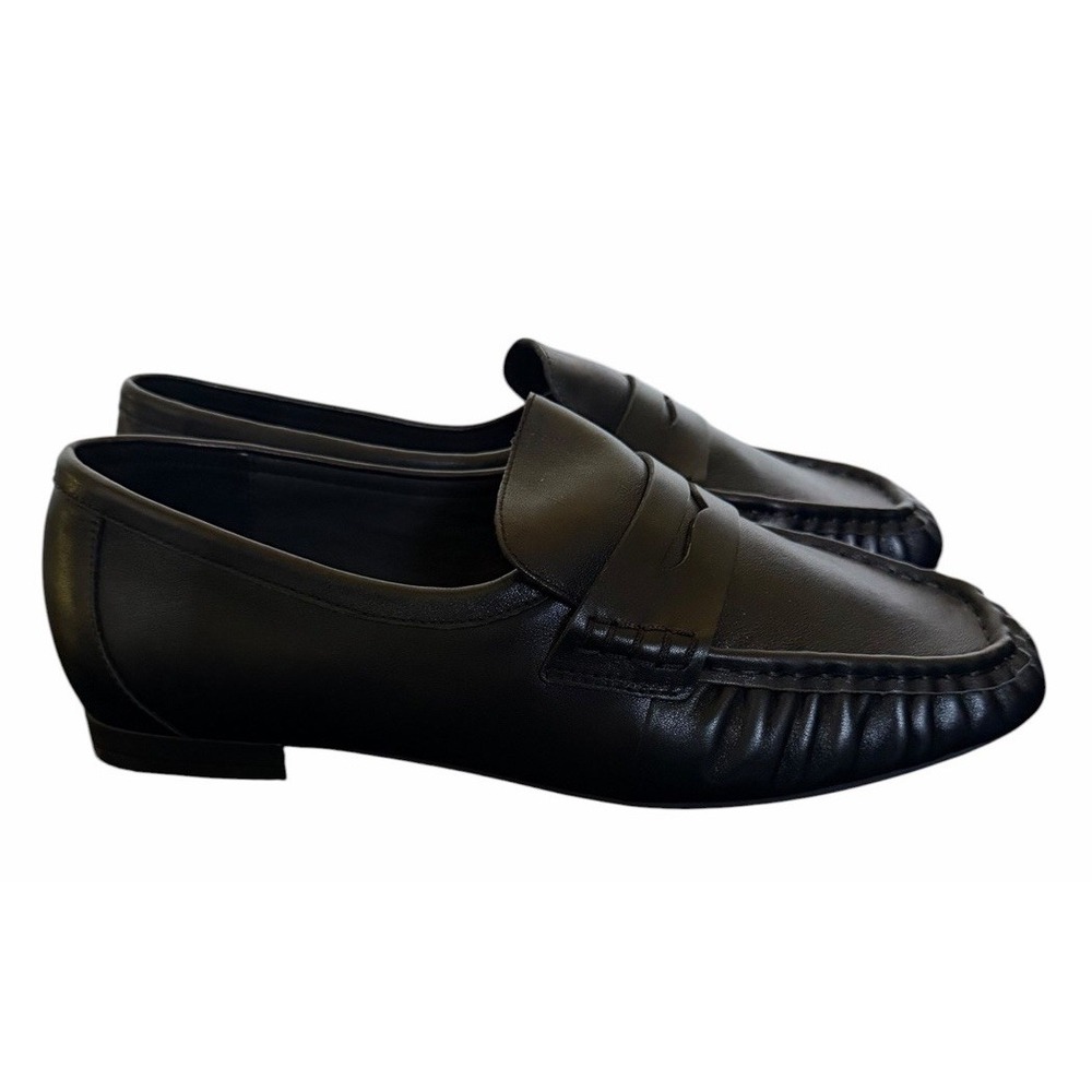 Wydr Lana Ruched Loafers Black Women's Size 11W